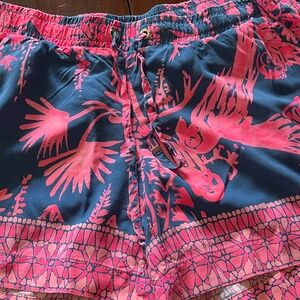 Lilly Pulitzer Katia Shorts Size M in Night Caw Indigo